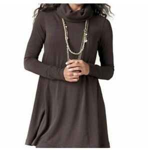Cabi long brown tunic